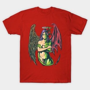 Half Angel - Half Devil T-Shirt